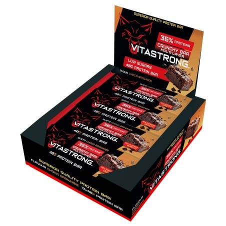 BOX X12 CRUNCHY PROTEIN BAR...