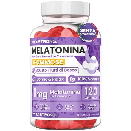 MELATONIN GUMMIES | Natürlicher Schlaf | Vitastrong