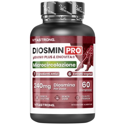 DIOSMIN PRO 60 CPR | Vitastrong | Unterstützt Die Mikrozirkulation