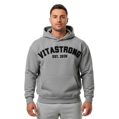 COLLEGE HOODIE DARK GREY